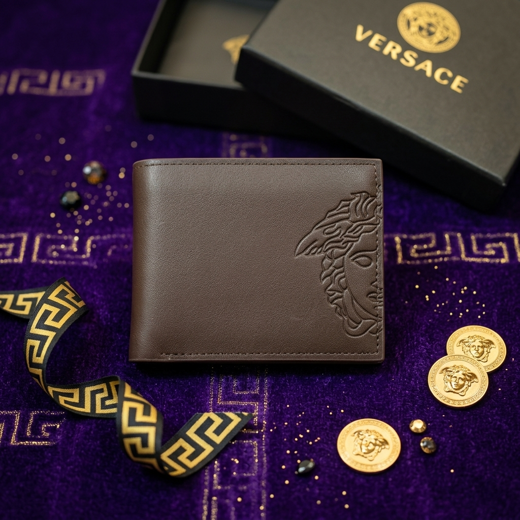versace-brown-half-medusa-embossed-wallet