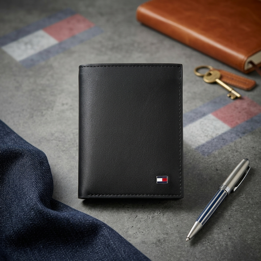 tommy-hilfiger-smooth-black-vertical-wallet