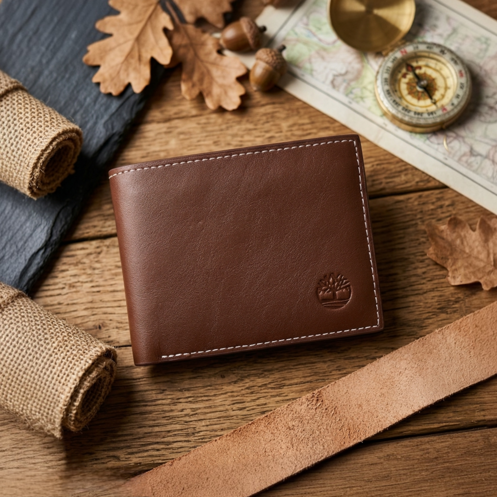 timberland-classic-brown-leather-wallet